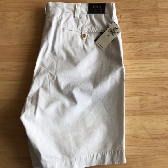 White Ralph Lauren shorts size 36 - Picture 1 of 4